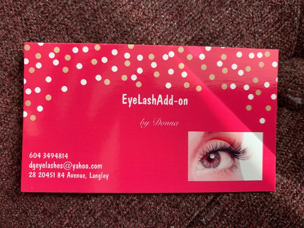 Eye LashAdd-on | 20451 84 Ave #28, Langley Twp, BC V2Y 0X5, Canada | Phone: (604) 349-4814