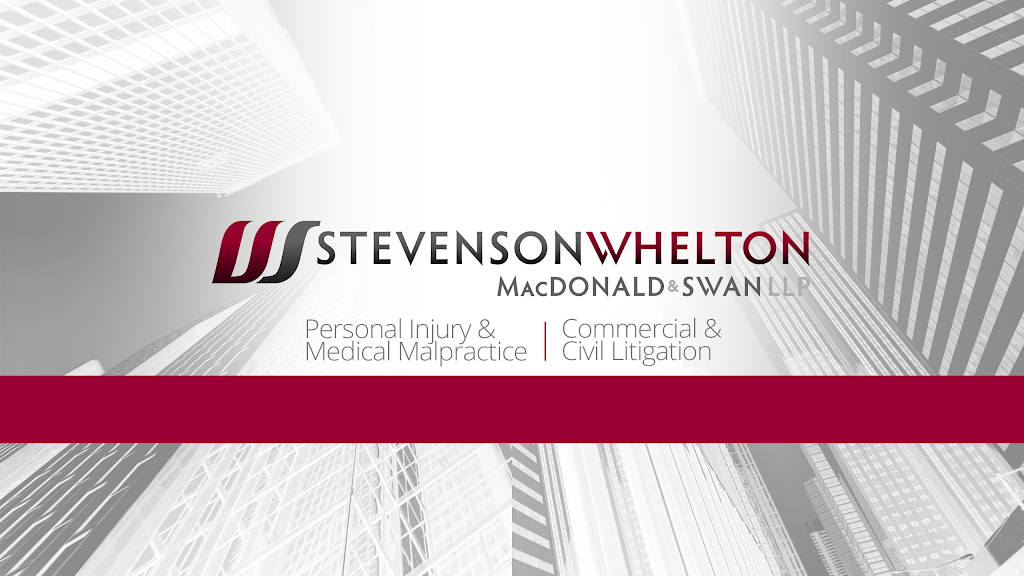 Stevenson Whelton LLP | 7501 Keele St #200, Concord, ON L4K 1Y2, Canada | Phone: (416) 599-7900
