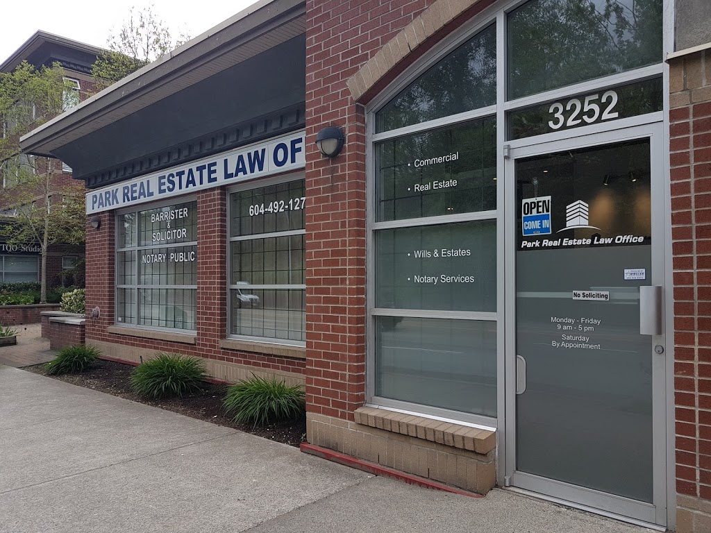 Park Real Estate Law Office | 3252 Saint Johns Street, Port Moody, BC V3H 0B1, Canada | Phone: (604) 492-1278