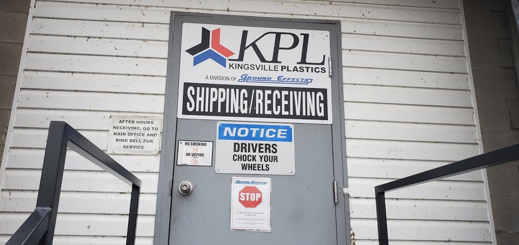 Kingsville Plastics Limited | 140 Park St, Kingsville, ON N9Y 1N5, Canada | Phone: (519) 733-2244