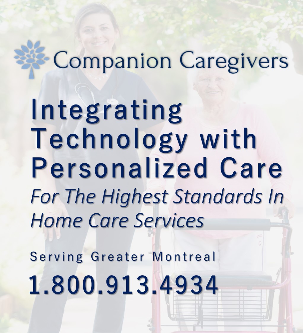 Companion Caregivers | 126-760 Chemin Marie le Ber, Verdun, QC H3E 1W6, Canada | Phone: (800) 913-4934
