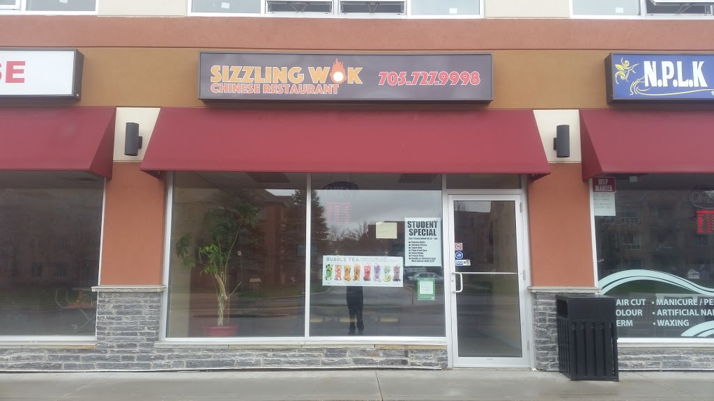 Sizzling Wok | 110 Little Ave #9, Barrie, ON L4N 4K8, Canada | Phone: (705) 727-9998