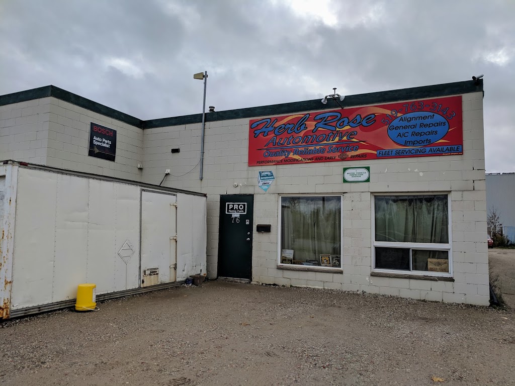 Herb Rose Automotive | 76 Lewis Rd, Guelph, ON N1H 1G1, Canada | Phone: (519) 763-3143