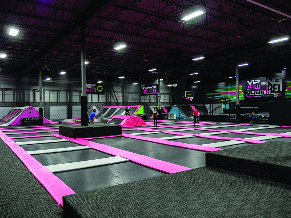 Flying Squirrel Trampoline Park | 572 Aero Dr NE #105, Calgary, AB T2E 6K2, Canada | Phone: (403) 879-2148