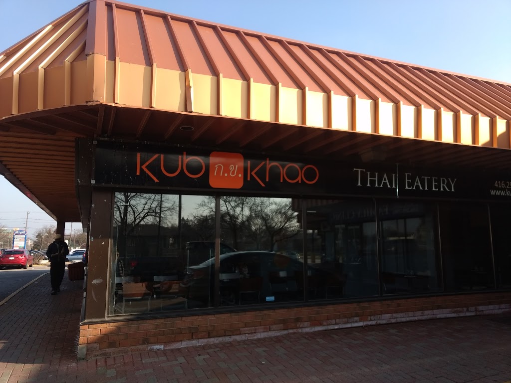 Kub Khao Thai Eatery | 3561 Sheppard Ave E, Scarborough, ON M1T 3K7, Canada | Phone: (416) 297-8888