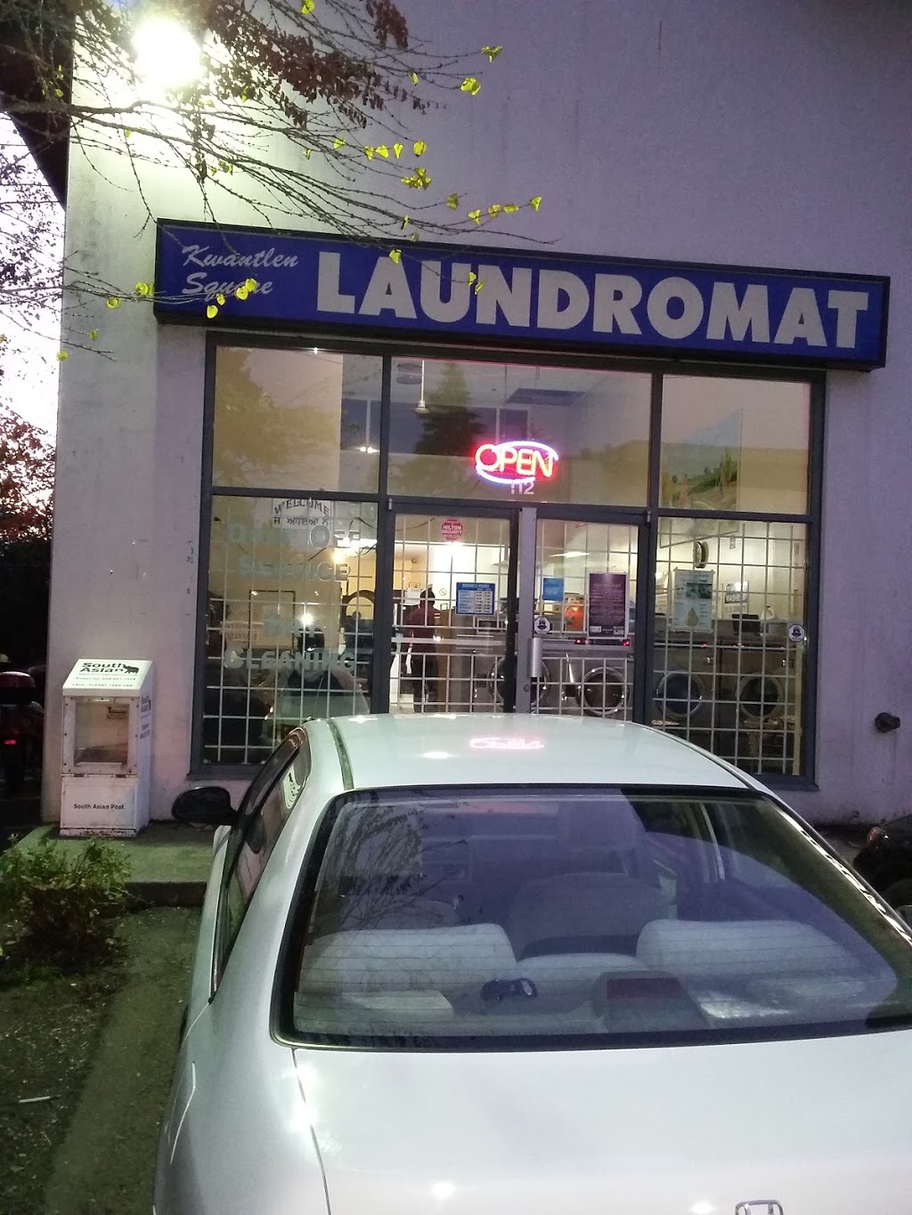 Kwantlen Square Laundromat | laundry | 12568 72 Ave #112, Surrey, BC V3W 2M6, Canada | 6045074365 OR +1 604-507-4365