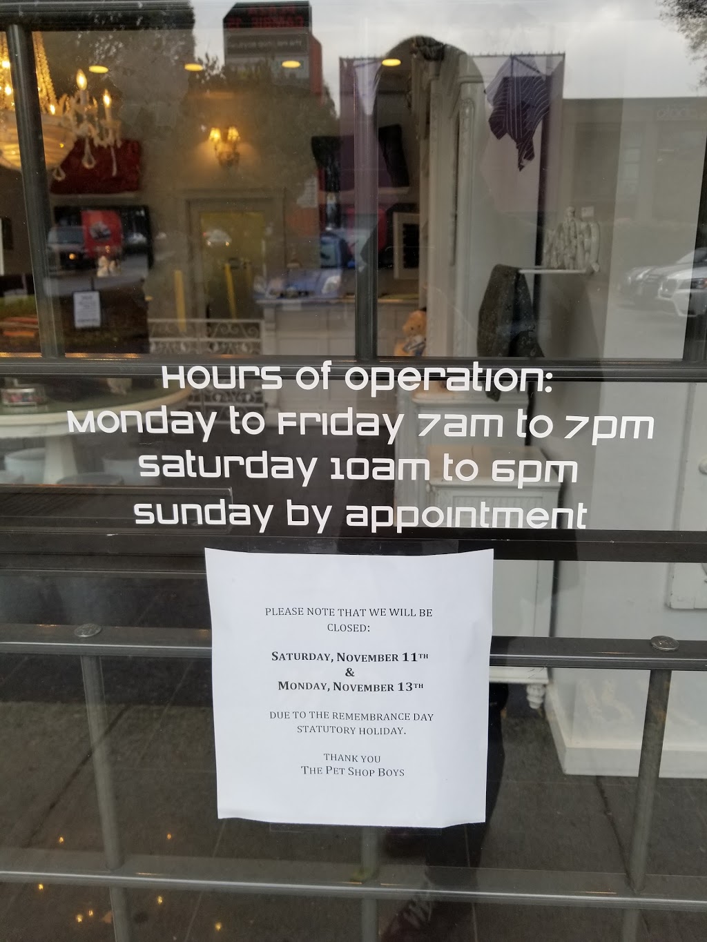 The Pet Shop Boys | 3080 Cambie St, Vancouver, BC V5Z 2V9, Canada | Phone: (604) 569-3377