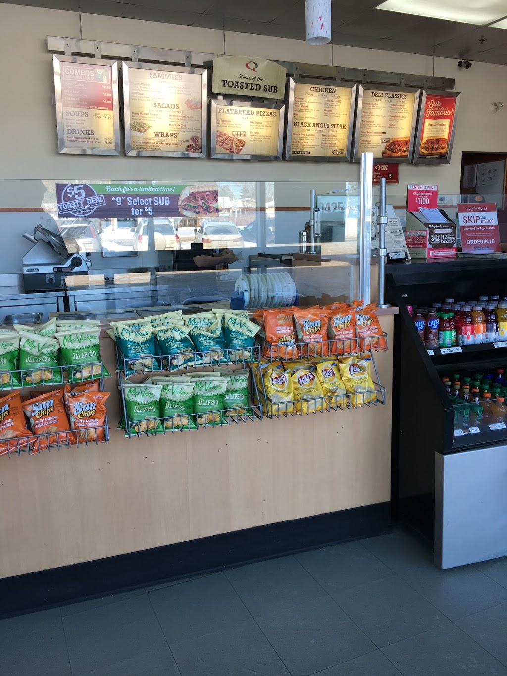 Quiznos | 10425 51 Ave NW, Edmonton, AB T6H 0K5, Canada | Phone: (780) 435-0628