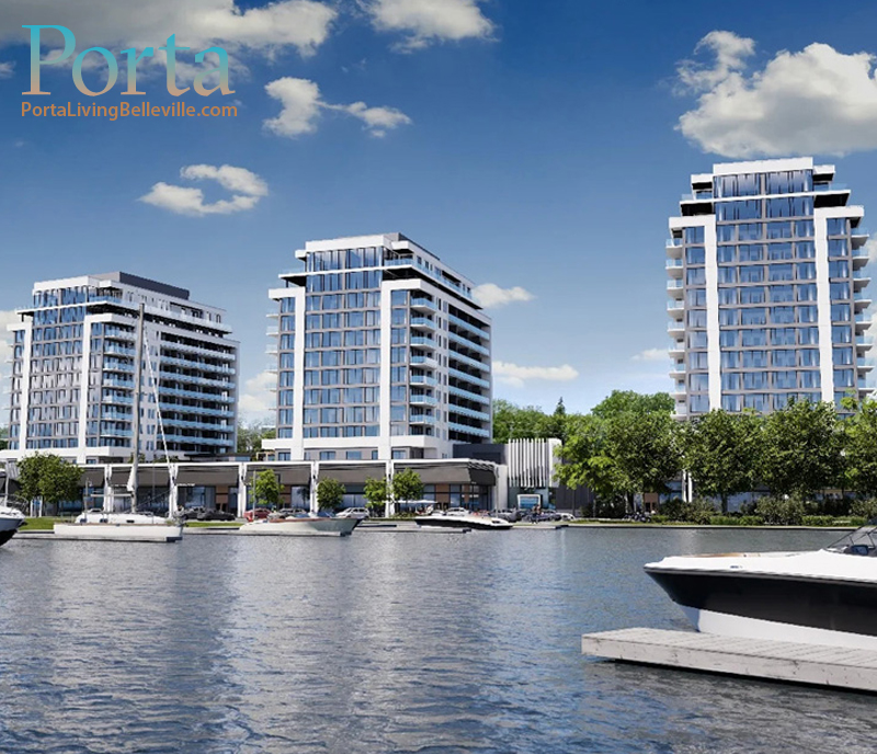 Porta Living Waterfront Condos | 25 Dundas St W, Belleville, ON K8P 3M7, Canada | Phone: (613) 702-8362