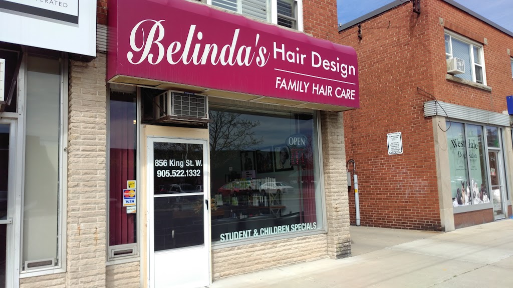 Belindas Hair Design | 856 King St W, Hamilton, ON L8S 1K3, Canada | Phone: (905) 522-1332