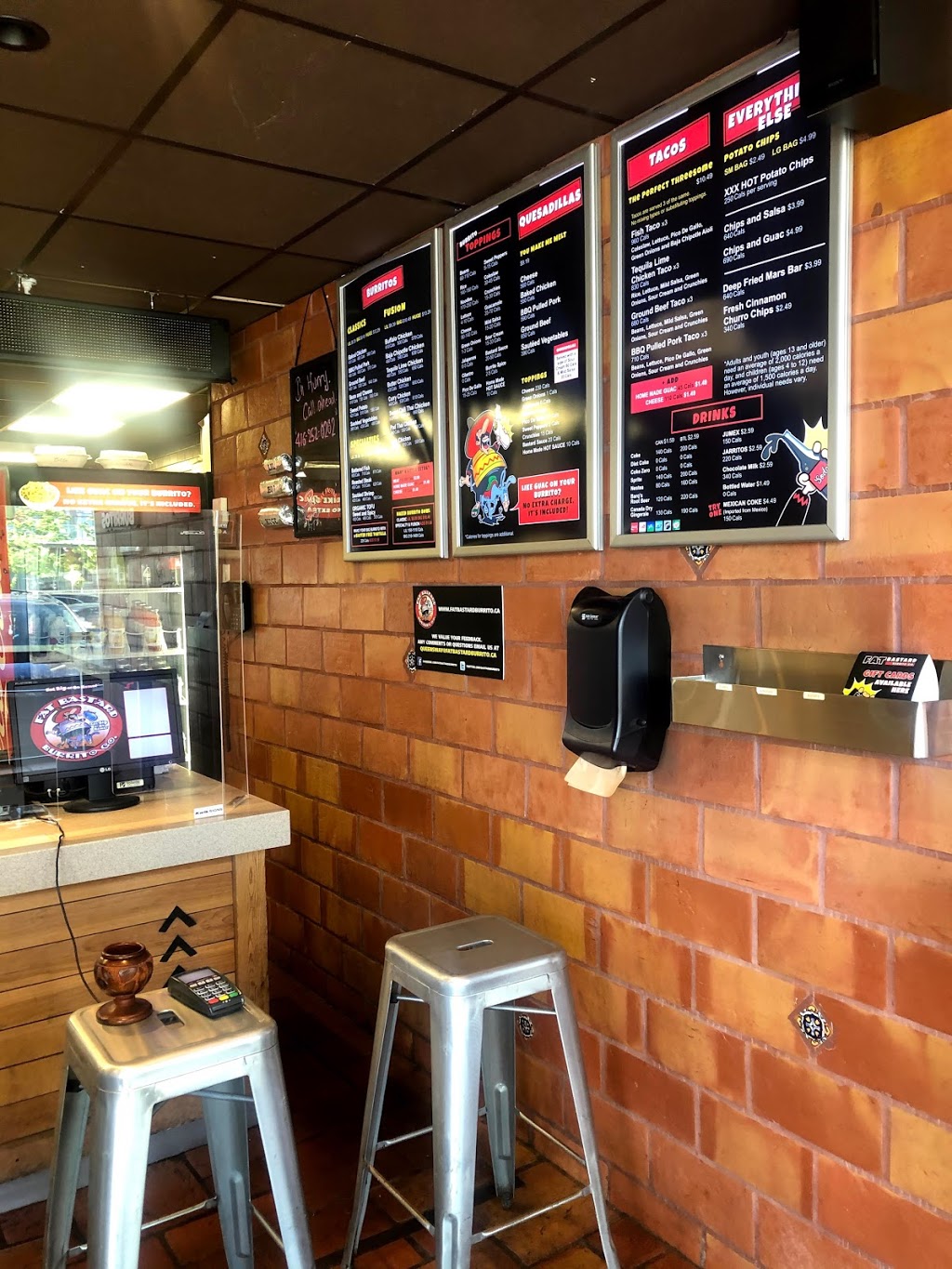 Fat Bastard Burrito | 1180 The Queensway, Etobicoke, ON M8Z 1R5, Canada | Phone: (416) 252-0202