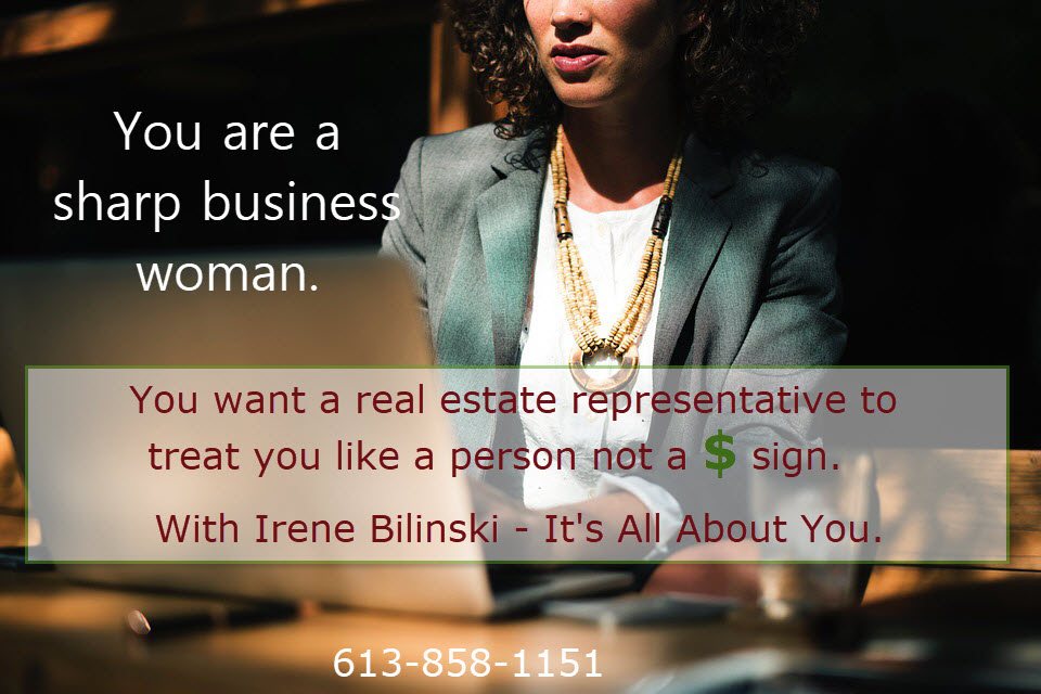 Irene Bilinski | Salesperson | Remax Hallmark Realty Group | 4366 Innes Rd, Orléans, ON K4A 3W3, Canada | Phone: (613) 858-1151