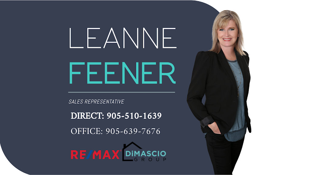 Leanne Feener - RE/MAX Escarpment Realty Inc., Brokerage | 2180 Itabashi Way, Burlington, ON L7M 0A2, Canada | Phone: (905) 510-1639