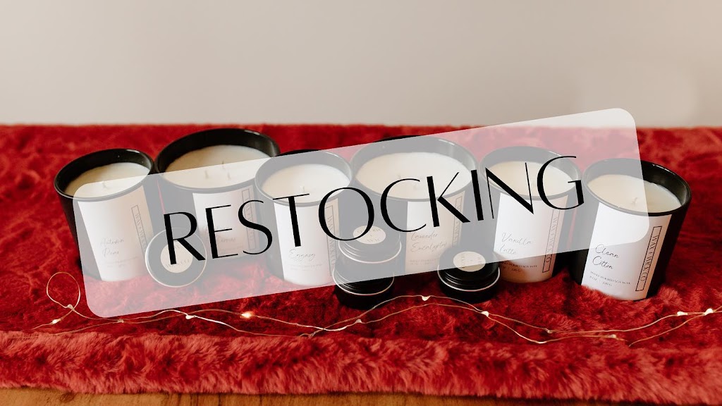 Wax + Wick Co | 36 Stonemount Crescent, Angus, ON L0M 1B4, Canada | Phone: (705) 706-7890