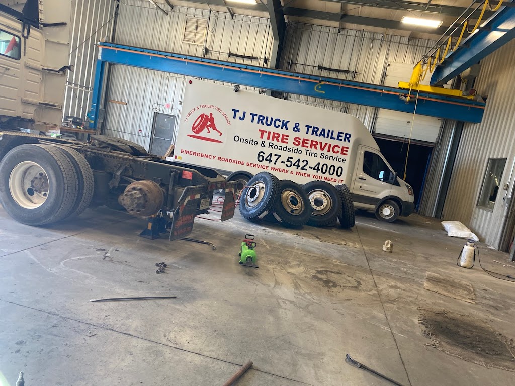 T J truck&trailer tire service | 485037 Sweaburg Rd, Woodstock, ON N4S 7V6, Canada | Phone: (647) 542-4000