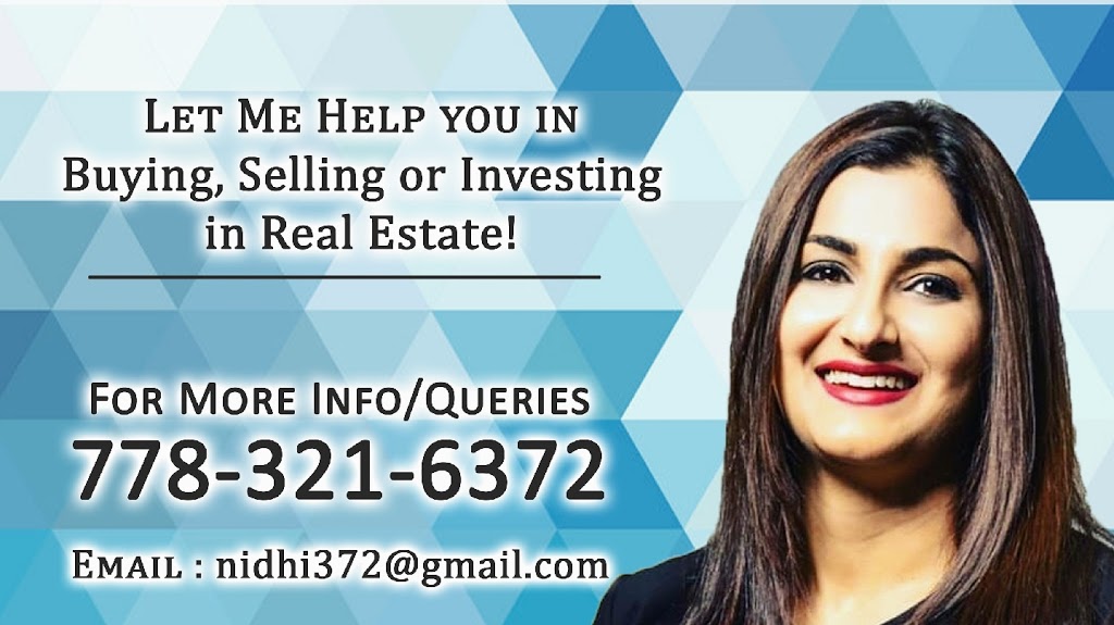 Nidhi Chaudhary PREC | 6588 Claytonhill Pl, Surrey, BC V3S 7N5, Canada | Phone: (778) 321-6372