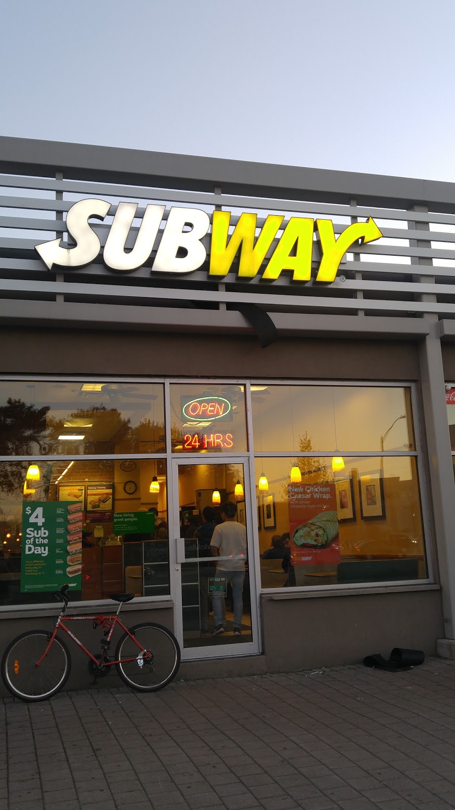 Subway | 1331 Main St W Unit 3, Hamilton, ON L8S 1C6, Canada | Phone: (905) 522-7827