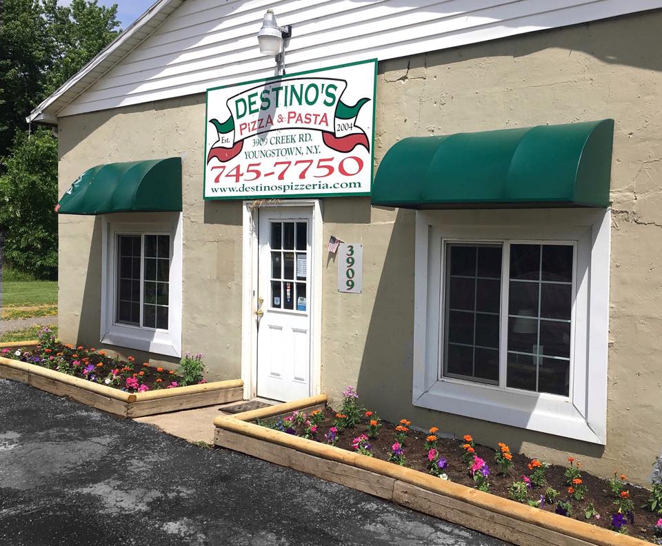 Destinos Pizzeria | 3909 Creek Rd, Youngstown, NY 14174, USA | Phone: (716) 745-7750
