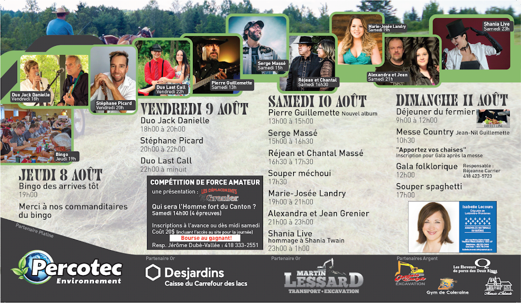 Festival des foins de St-Julien | 2382 2e Rang E, Saint-Joseph-de-Coleraine, QC G0N 1B0, Canada | Phone: (418) 423-4159