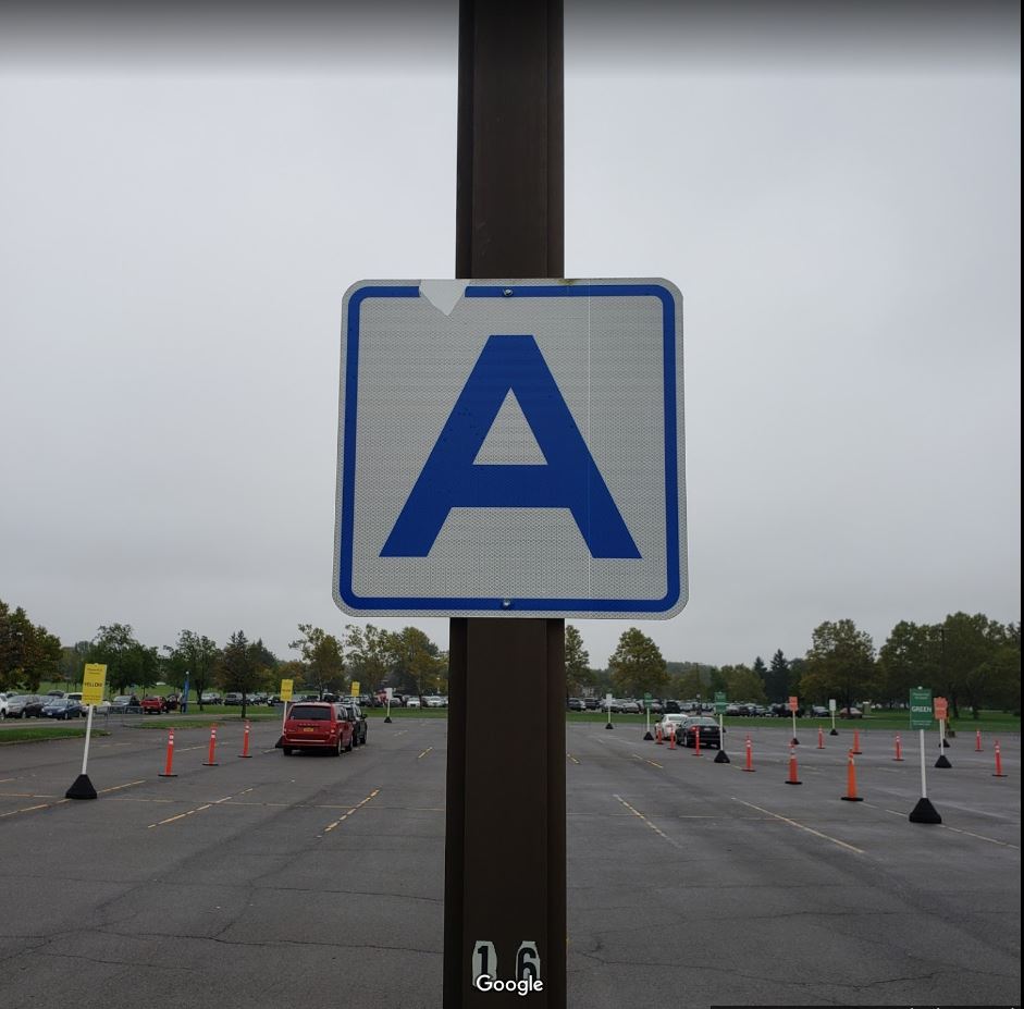 Rideshare Pick-up Zone - Lot A | Big Tree Rd, Hamburg, NY 14075, USA