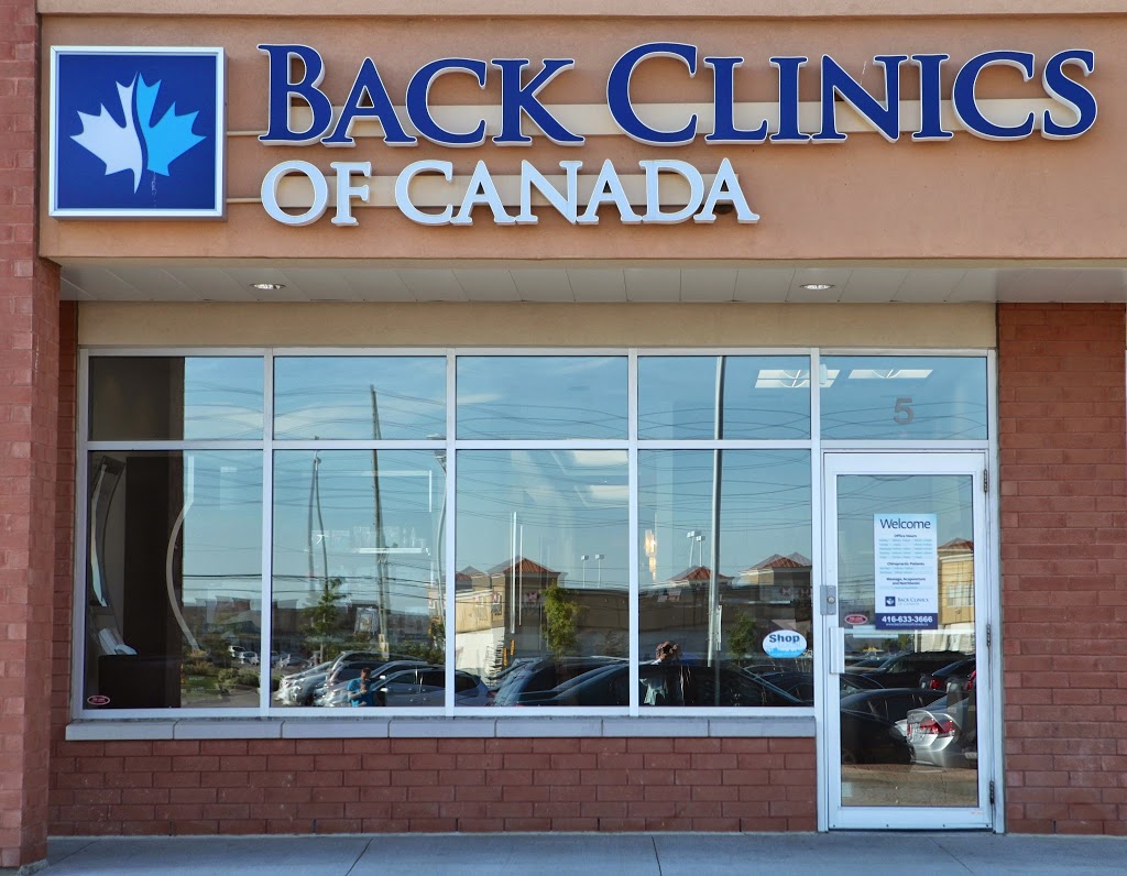Back Clinics of Canada | 3120 Rutherford Rd #5, Concord, ON L4K 0B1, Canada | Phone: (416) 633-3666