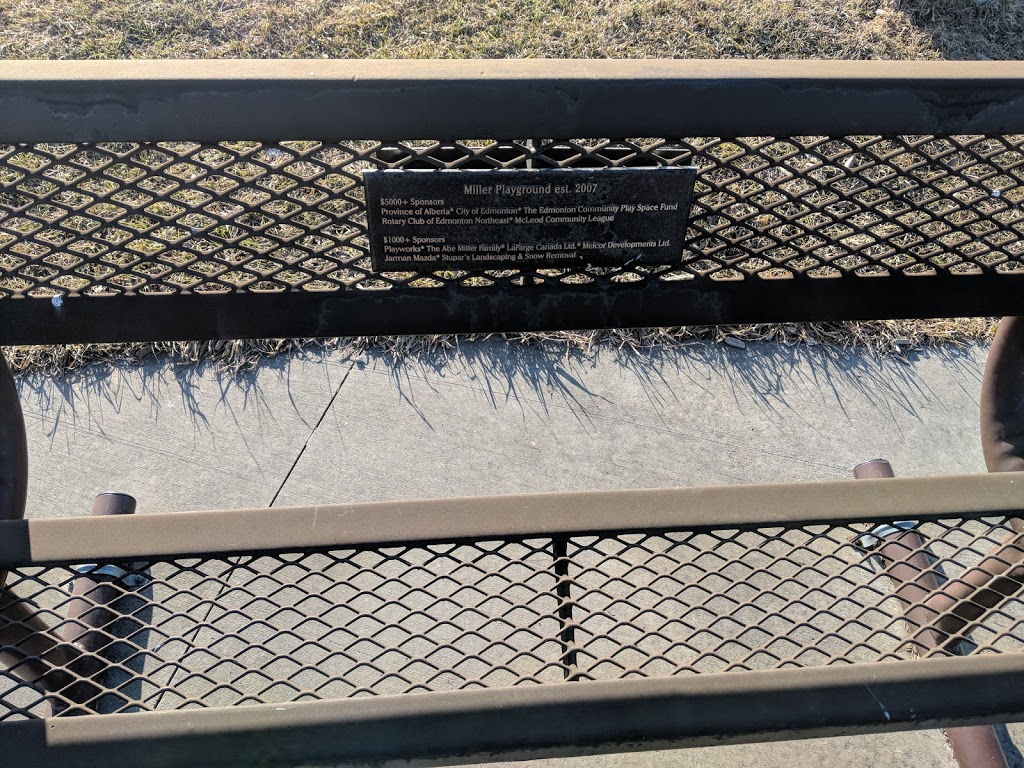 Miller Park | Matheson Way NW, Edmonton, AB T5Y 3A2, Canada