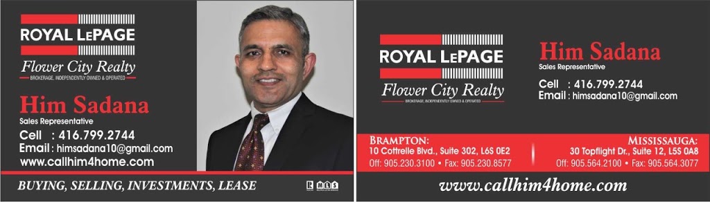 Him Sadana | #21, Etobicoke, ON M9A 4G5, Canada | Phone: (416) 799-2744