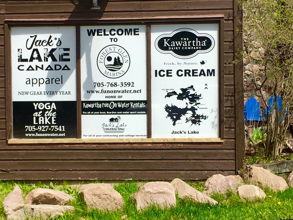 Forest Glen Marina On Jacks Lk | 15 Fire Rte 110, Apsley, ON K0L 1A0, Canada | Phone: (705) 768-3592