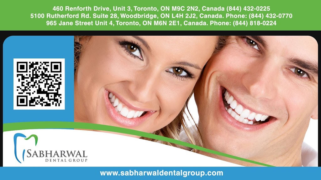 Sabharwal Dental Group | 965 Jane St #4, Toronto, ON M6N 2E1, Canada | Phone: (844) 818-0224