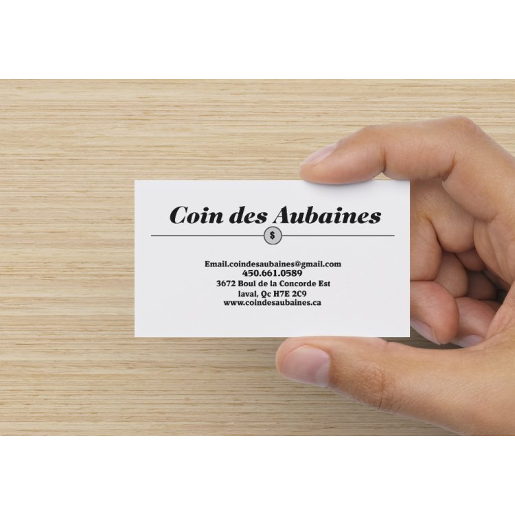 Coin des Aubaines | 3672 Boulevard de la Concorde E, Laval, QC H7E 2C9, Canada | Phone: (450) 661-0589