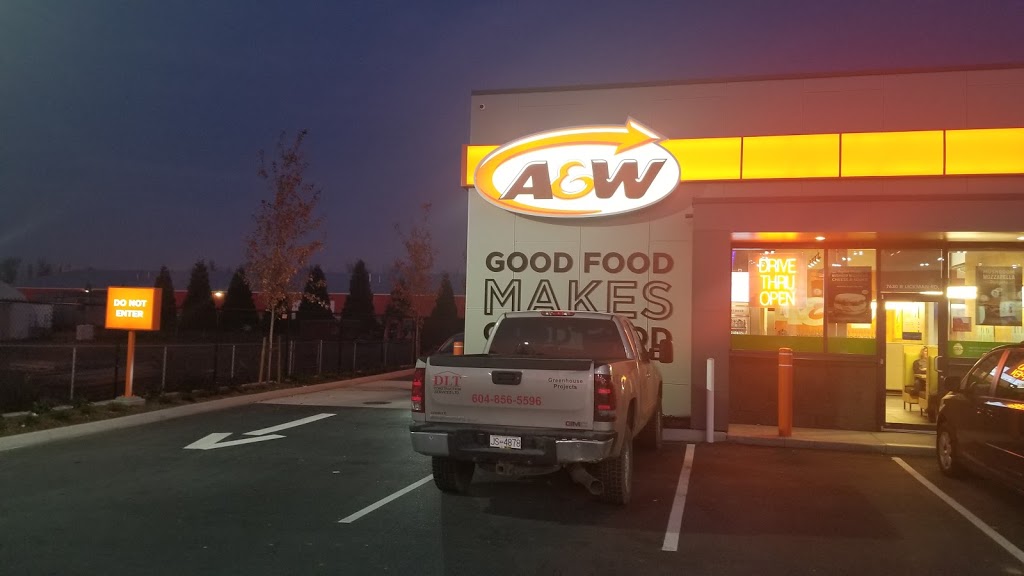 A&W Canada | Chevron, 7630 Lickman Rd, Chilliwack, BC V2R 4A7, Canada | Phone: (604) 705-1333