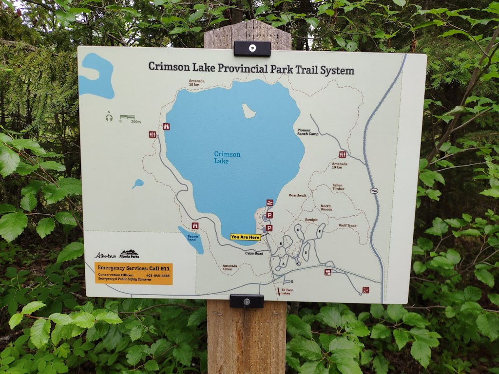 Crimson Lake Provincial Park | Rocky Mountain House, AB T0M 0C0, Canada | Phone: (403) 845-2330