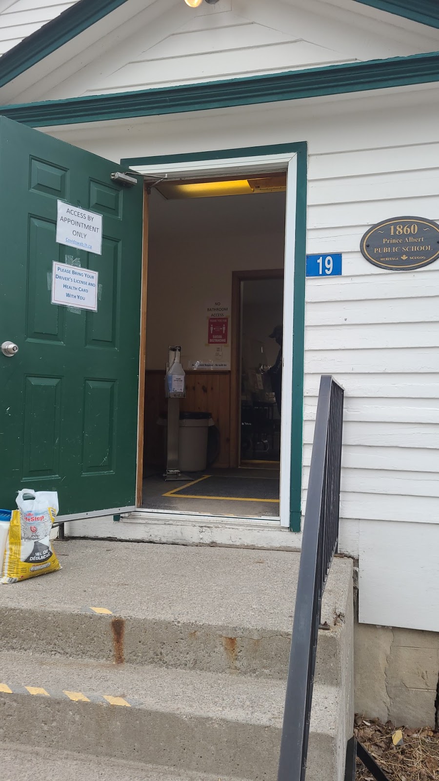 Prince Albert Hall - Covids Test Centre | 19 Jeffery St, Prince Albert, ON L9L 1Z4, Canada | Phone: (905) 985-3358