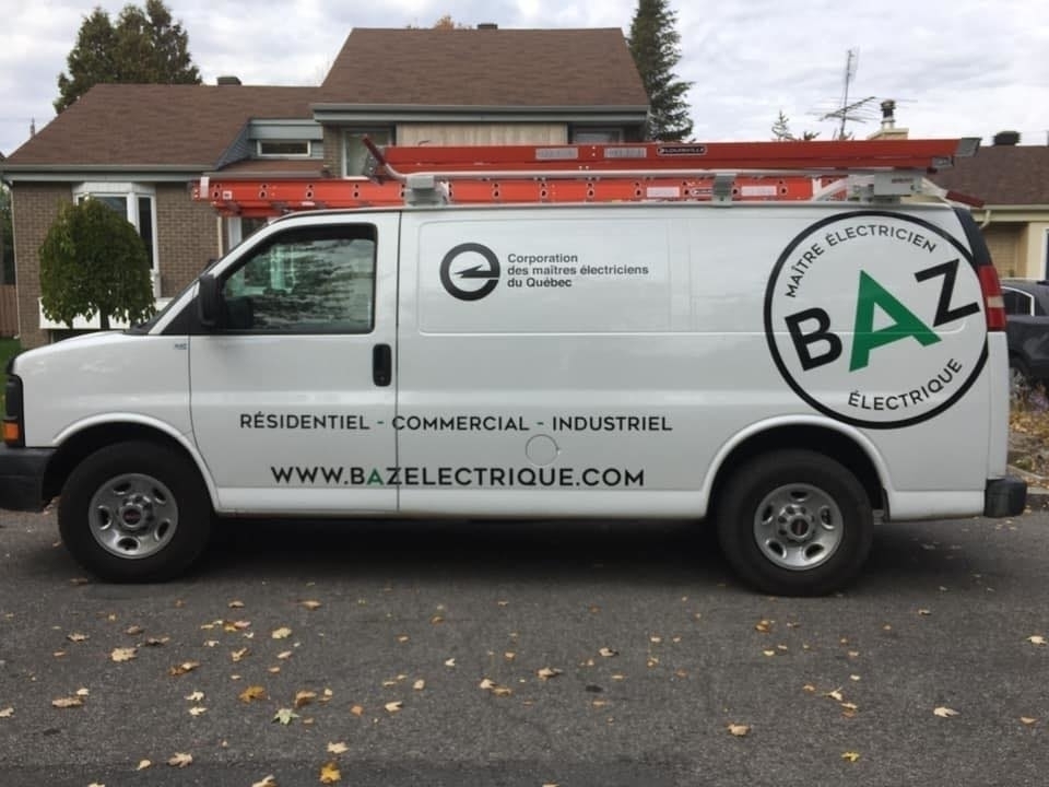 Baz Électrique | 227492 Mi, 26 Rue de Provence, LÎle-Perrot, QC J7V 8C6, Canada | Phone: (514) 794-3911