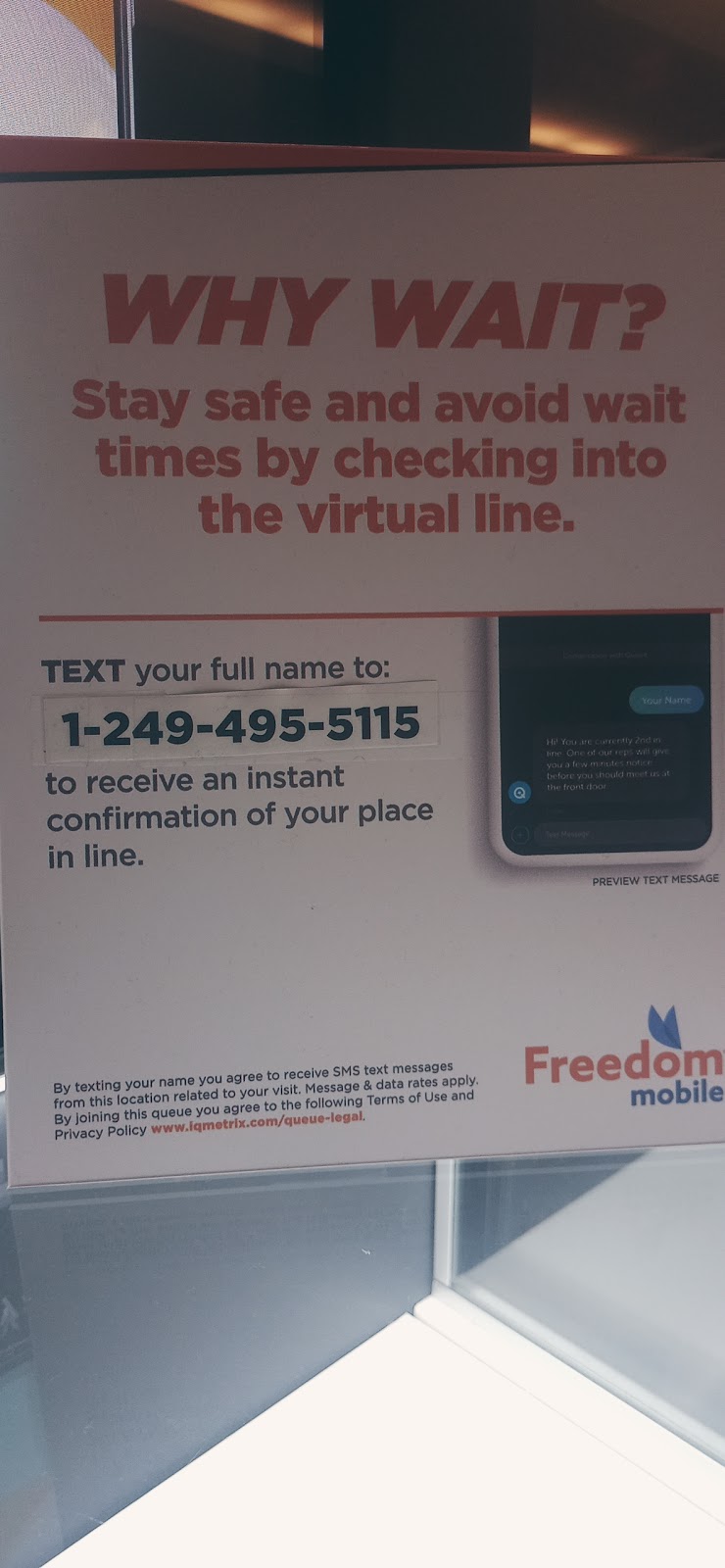 Freedom Mobile | 509 Bayfield St Unit Z019, Barrie, ON L4M 5A2, Canada | Phone: (705) 719-3912