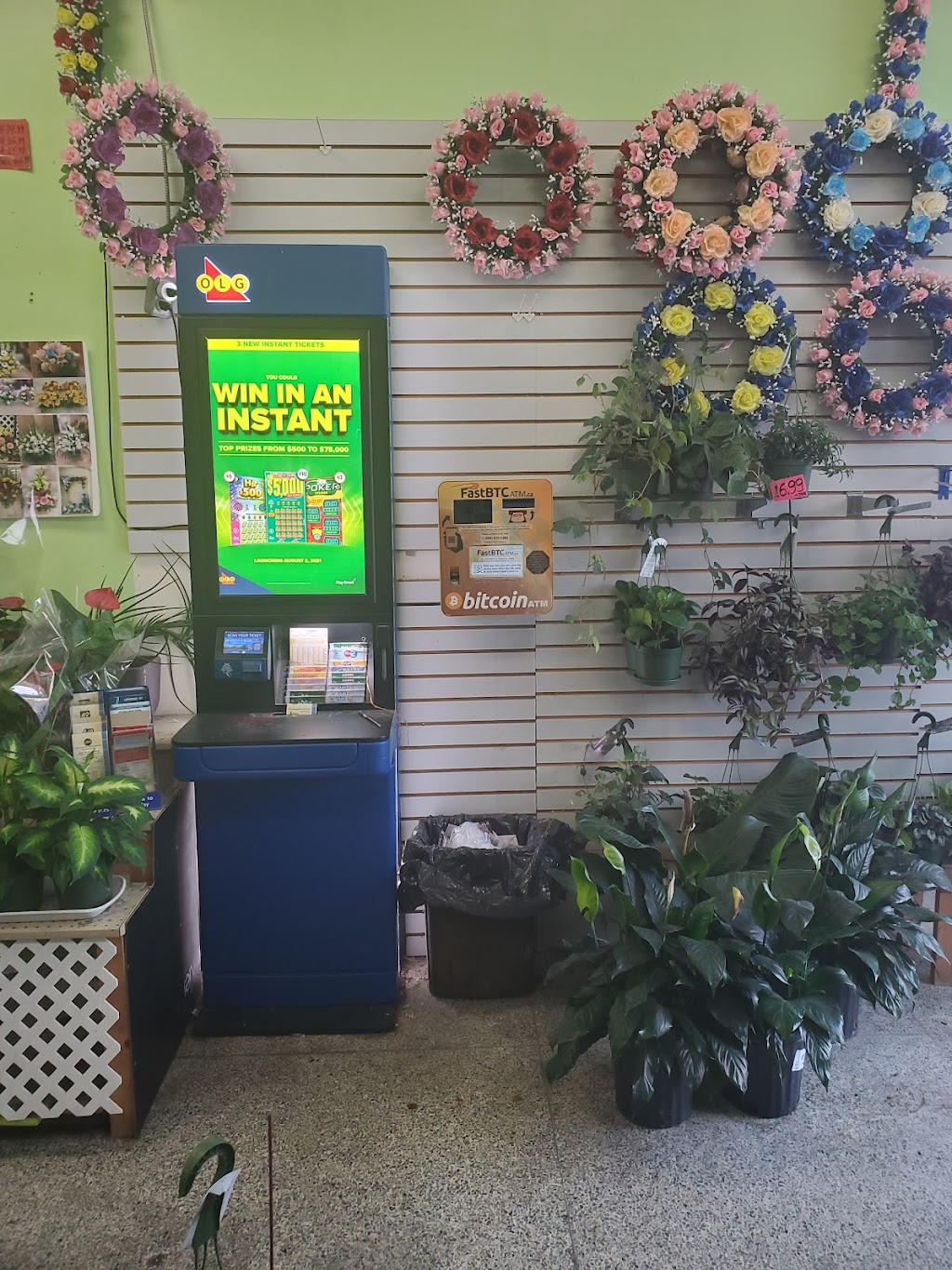 FastBTC Bitcoin ATM - J & H Flower Convenience | 585 Lakeshore Rd E Unit: C, Mississauga, ON L5G 1H9, Canada | Phone: (888) 832-1282