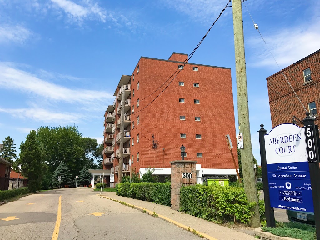 Aberdeen Court Apartments | 500 Aberdeen Ave, Hamilton, ON L8P 2S2, Canada | Phone: (905) 522-1176