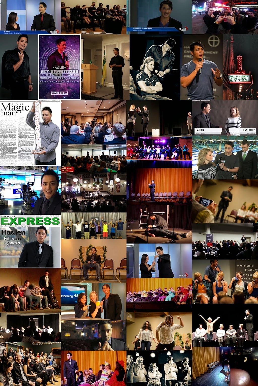 Hadlen the Hypnotist Magician Mentalist | 314 Avenue D S, Saskatoon, SK S7M 1R1, Canada | Phone: (833) 342-3536