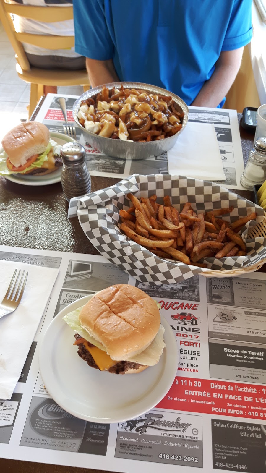 Cantine Chez Guylaine | 37 Avenue Saint-Patrick, Saint-Joseph-de-Coleraine, QC G0N 1B0, Canada | Phone: (418) 423-5980