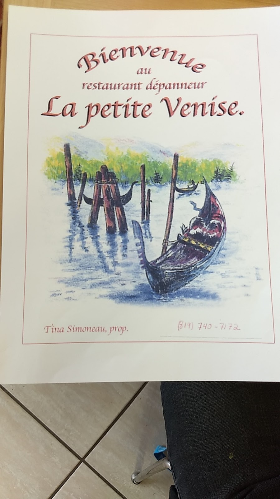 Restaurant La petite Venise | 41 Rue de la Fabrique, Saint-Rémi-de-Tingwick, QC J0A 1K0, Canada | Phone: (819) 740-7172