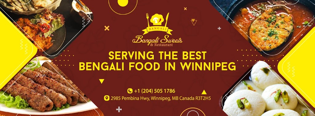 Bangali Sweets & Restaurant | 2985 Pembina Hwy, Winnipeg, MB R3T 2H5, Canada | Phone: (204) 505-1786