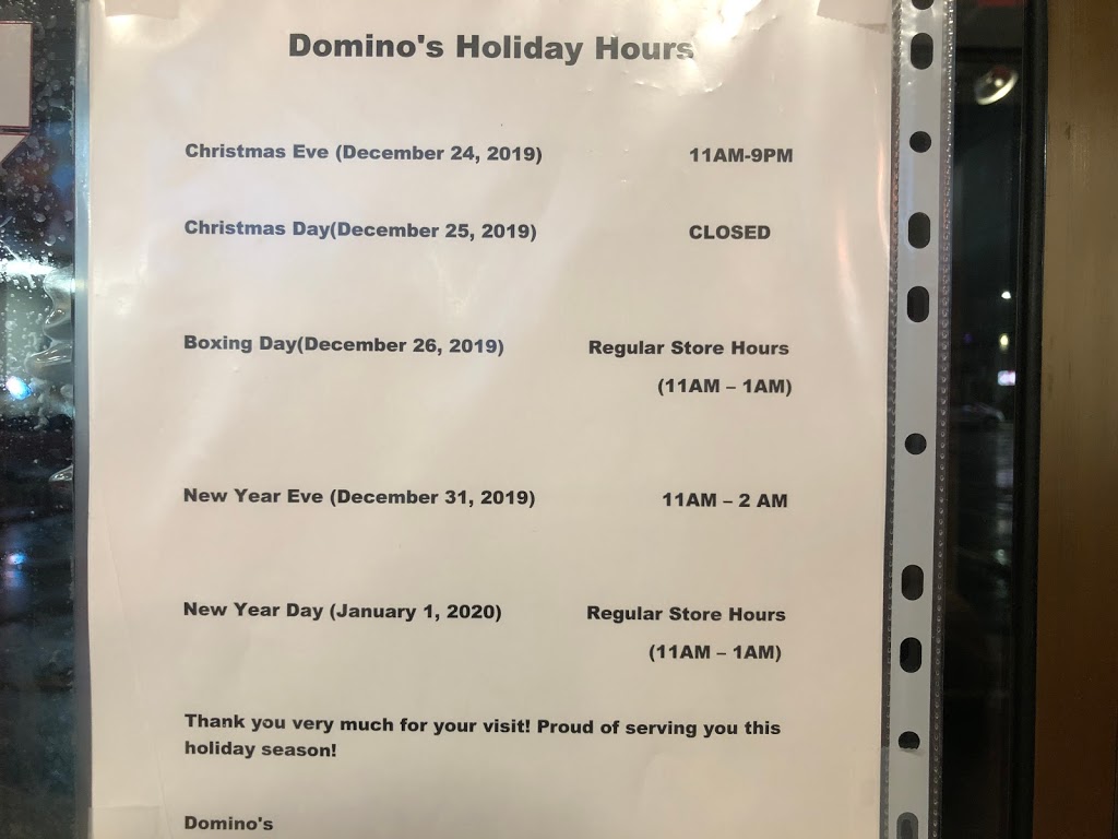 Dominos Pizza | 8687 10th Ave, Burnaby, BC V3N 2S9, Canada | Phone: (604) 520-1073