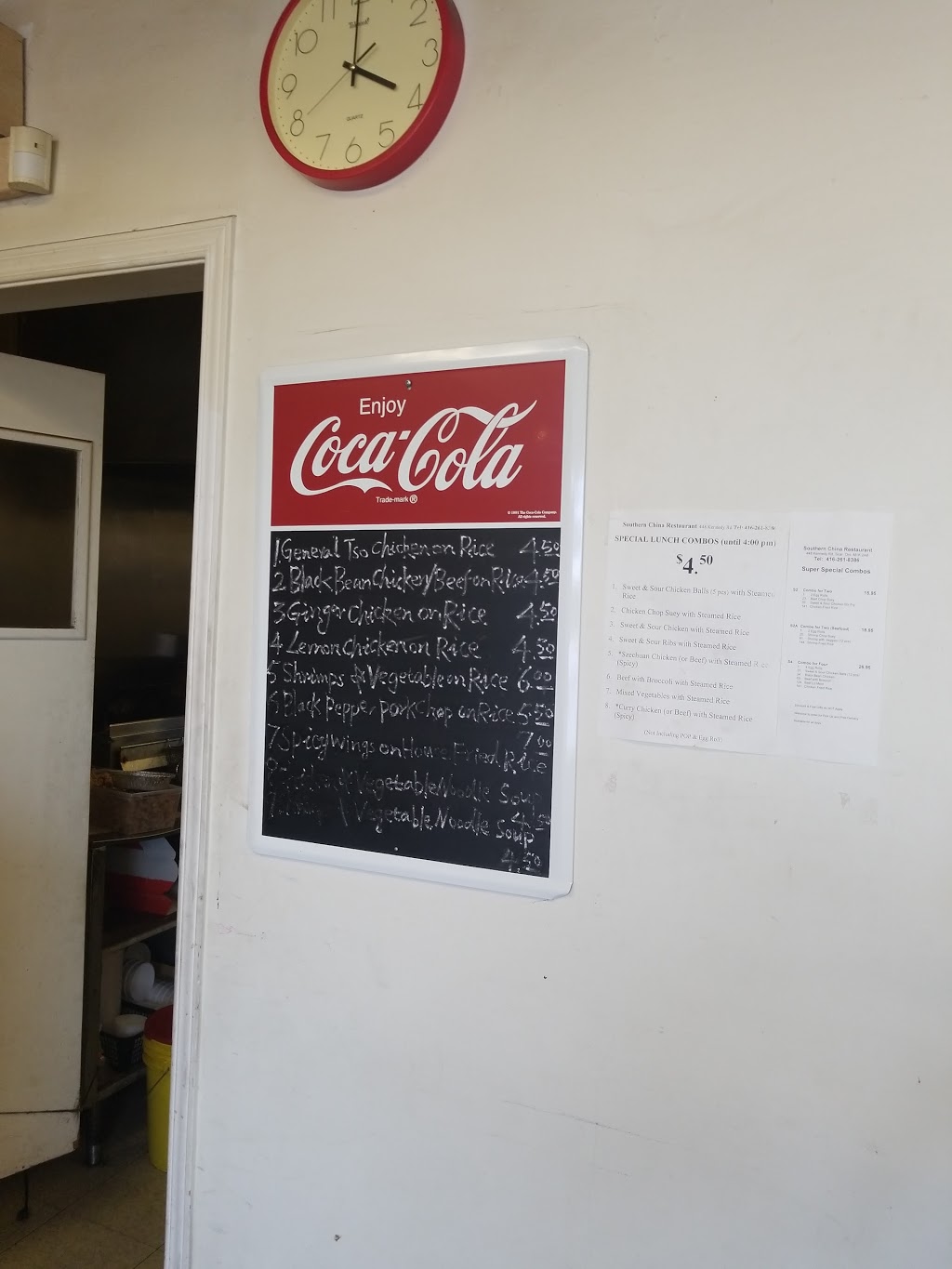 Southern China Restaurant | 448 Kennedy Rd, Scarborough, ON M1K 2A6, Canada | Phone: (416) 261-8386