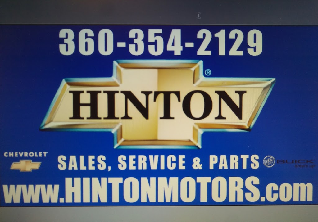 Hinton Chevrolet Buick Inc. | 8139 WA-539, Lynden, WA 98264, USA | Phone: (360) 354-2129