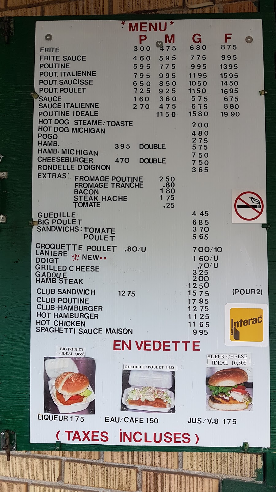 Casse-Croute Kema | 78 Rue Brière, Saint-Jérôme, QC J7Y 3A1, Canada | Phone: (450) 530-0645