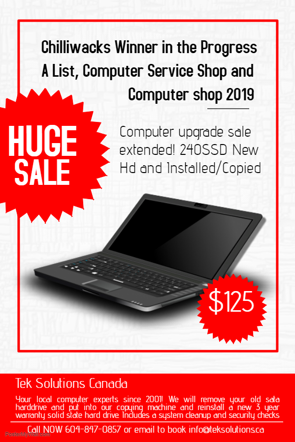 Tek Solutions Canada | 45999 Sherwood Dr, Chilliwack, BC V2R 5T6, Canada | Phone: (604) 847-0857