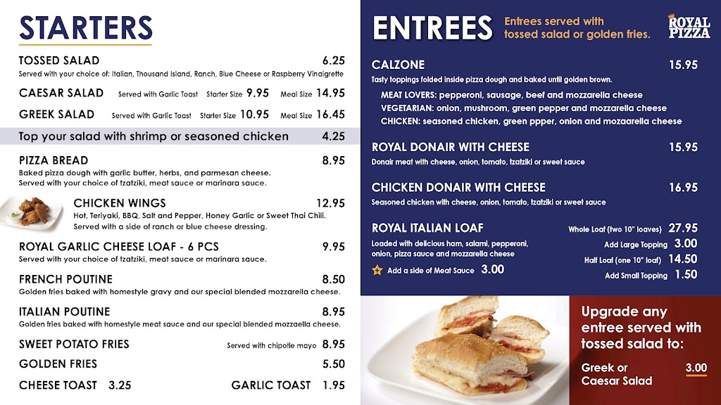 Royal Pizza - Seton | 3775 202 Ave SE Unit 150, Calgary, AB T3M 2L3, Canada | Phone: (587) 330-3227