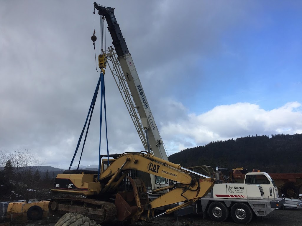 Kebouw Cranes Ltd | 12425 Arroyo Rd, Ladysmith, BC V9G 1J2, Canada | Phone: (250) 816-0428