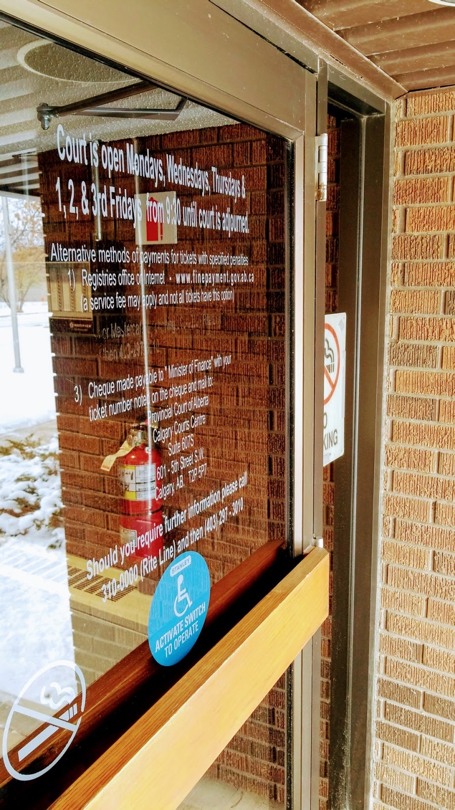 Alberta Provincial Court | 1611 15 Ave, Didsbury, AB T0M 0W0, Canada | Phone: (403) 335-3424