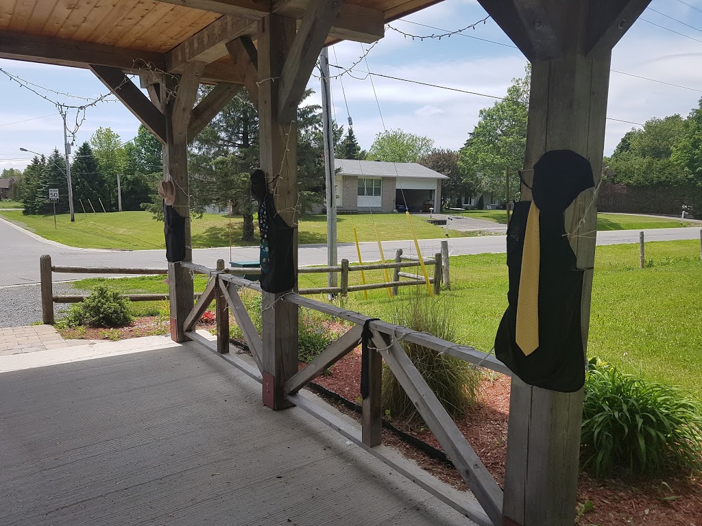 Bourget Pavilion Parking | Prescott-Russell Recreational Trail, Bourget, ON K0A 1E0, Canada